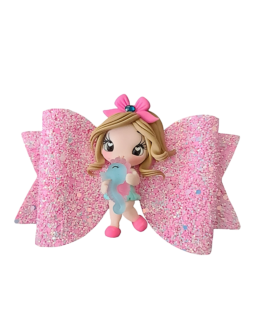 Dolly large hair bows