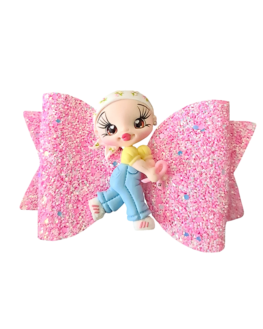 Dolly large hair bows