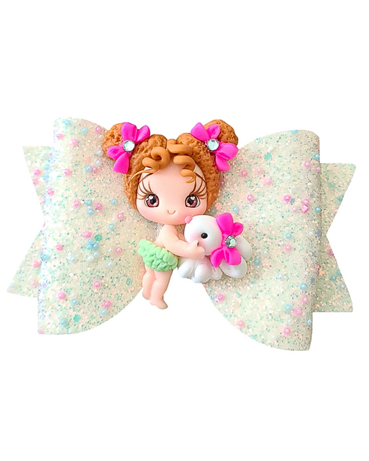 Dolly large hair bows