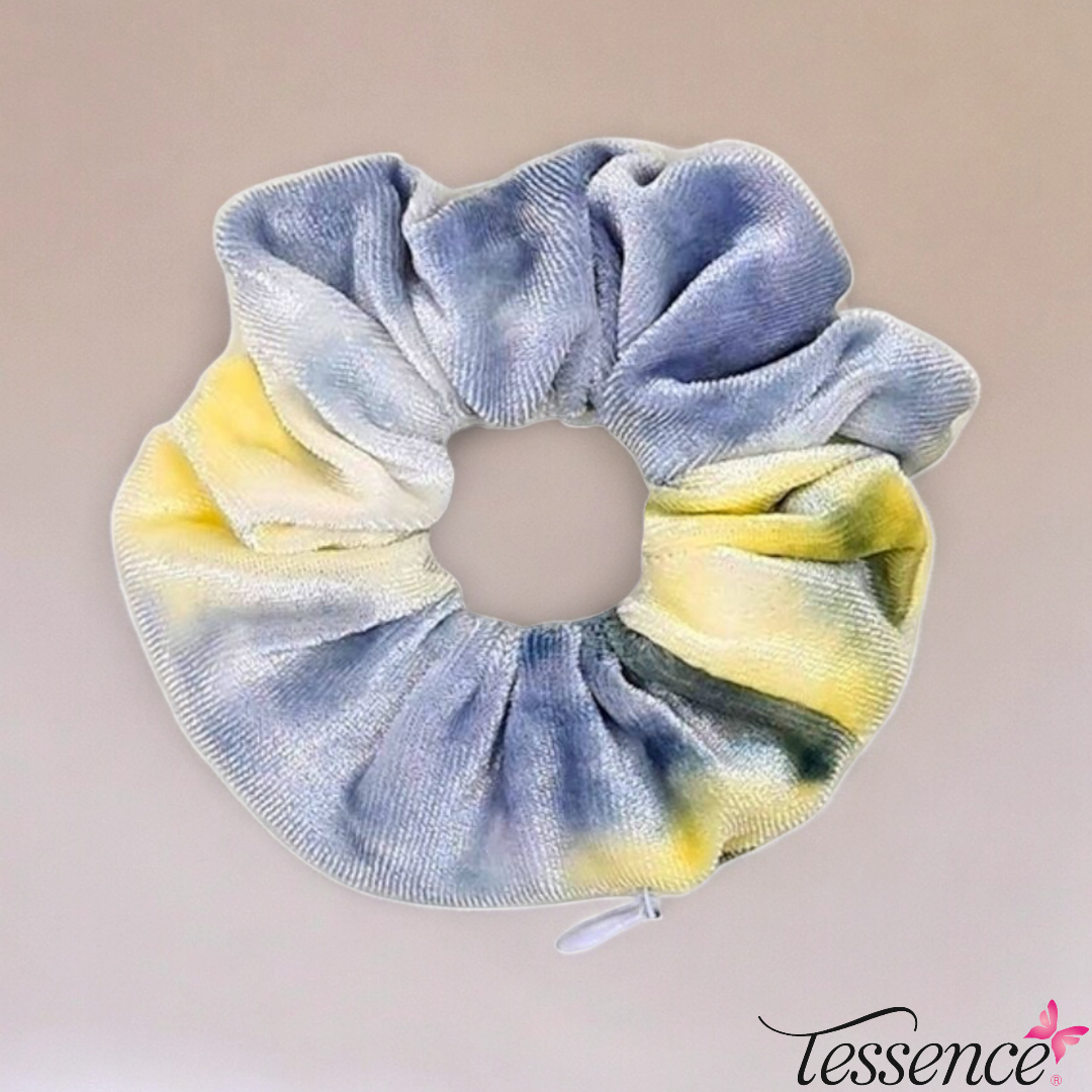 Velvet Pocket Zipper Scrunchies