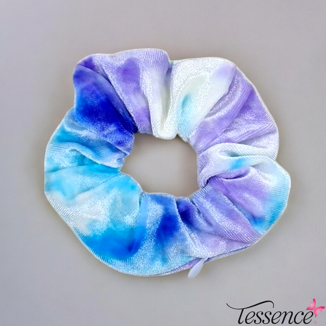 Velvet Pocket Zipper Scrunchies