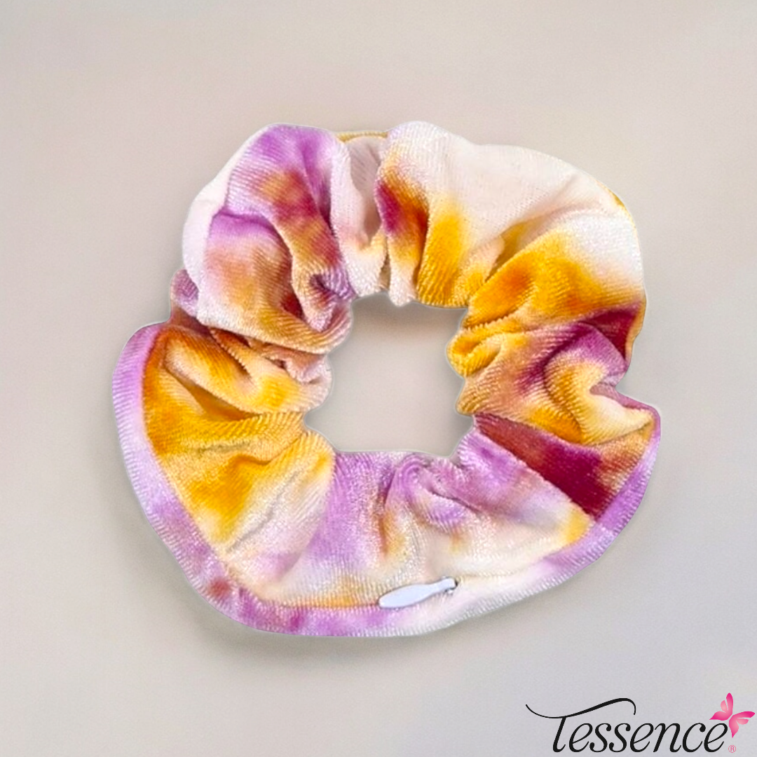 Velvet Pocket Zipper Scrunchies