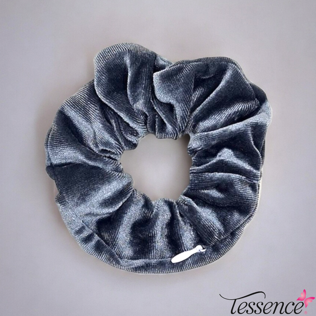 Velvet Pocket Zipper Scrunchies
