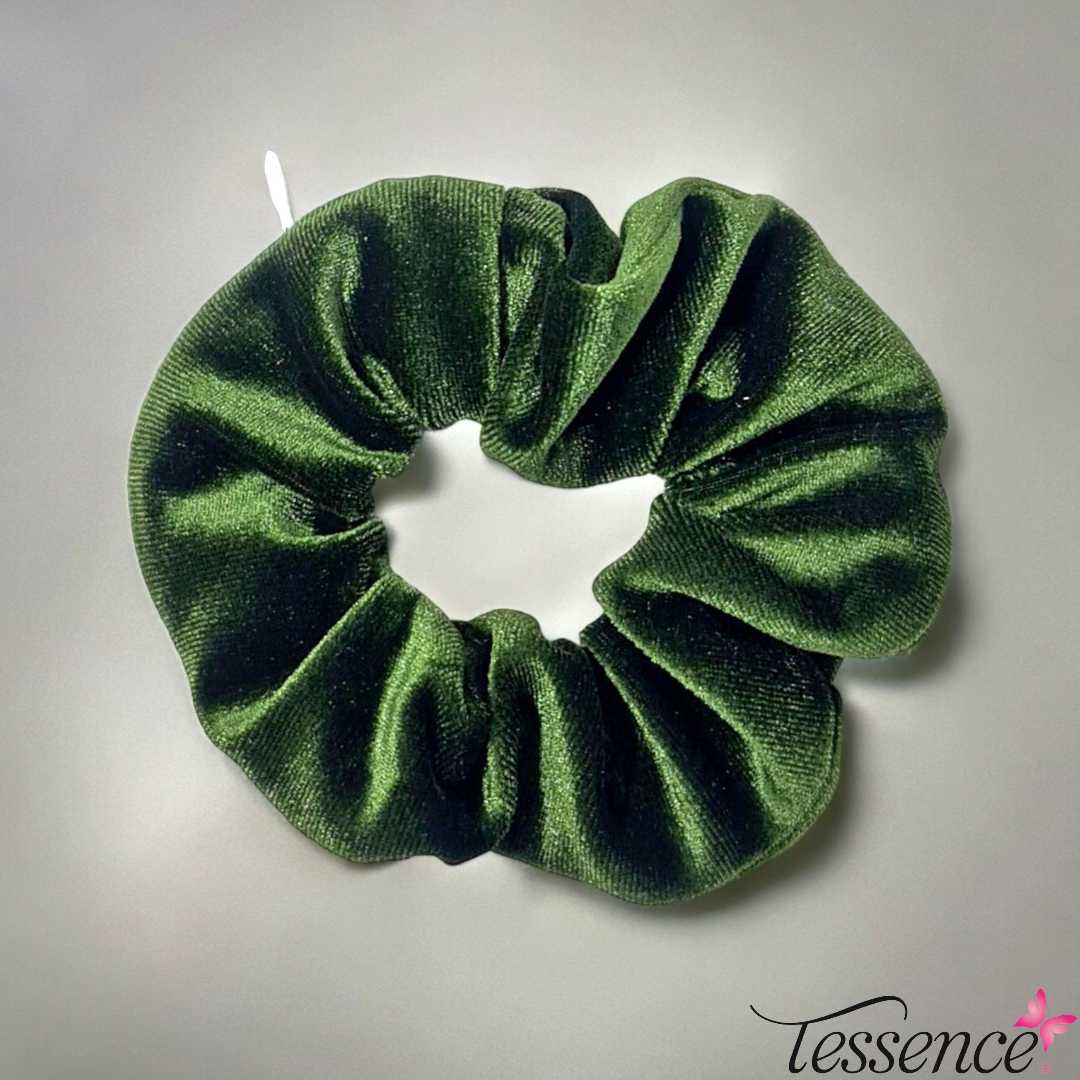 Velvet Pocket Zipper Scrunchies