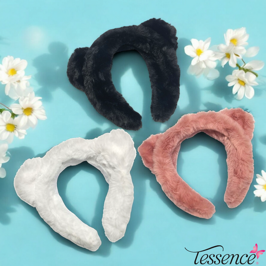 Fluffy Bear Headband
