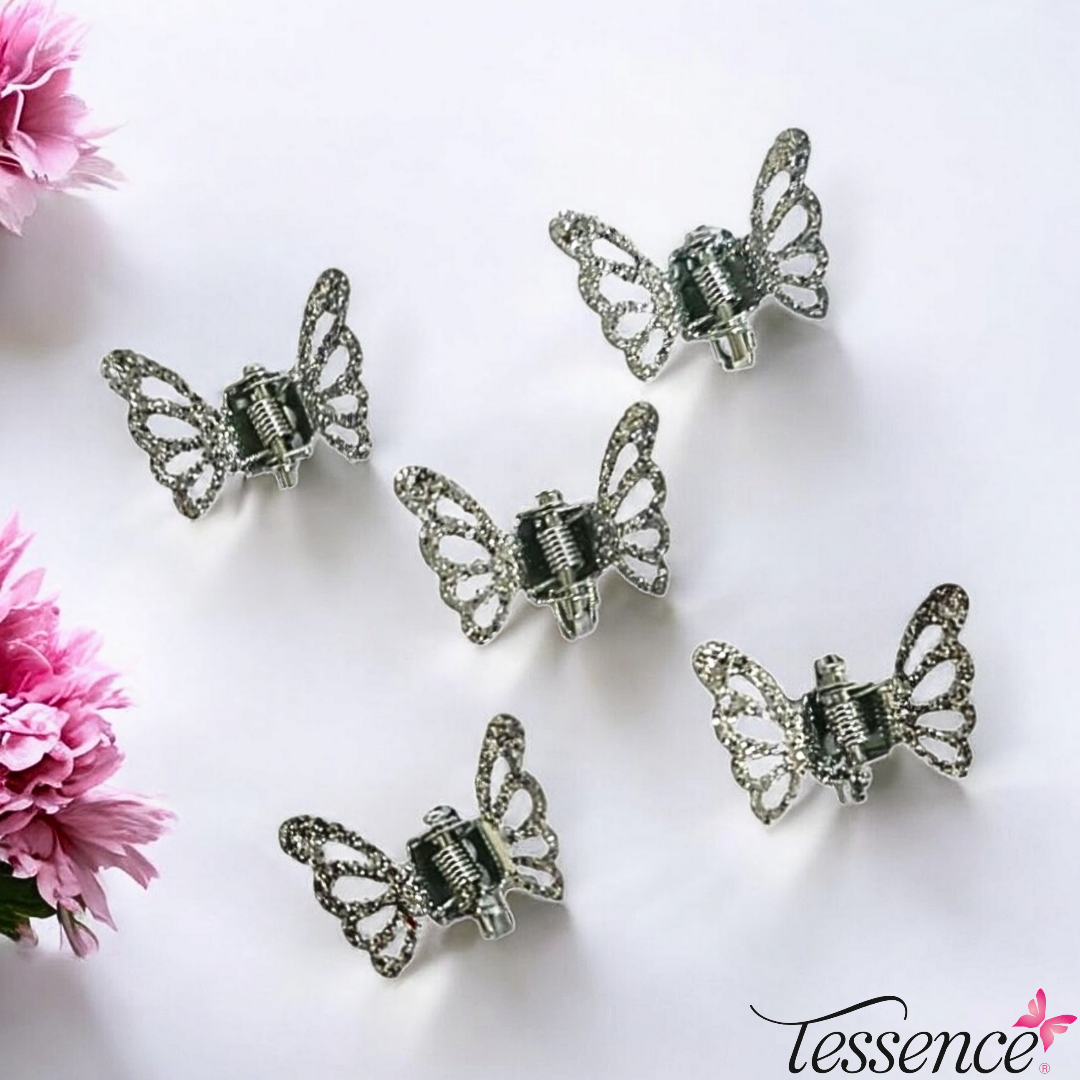 Butterfly glitter Hair Clips