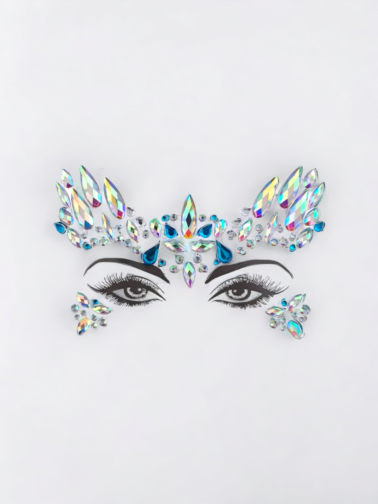 Face adhesive Gem Stickers