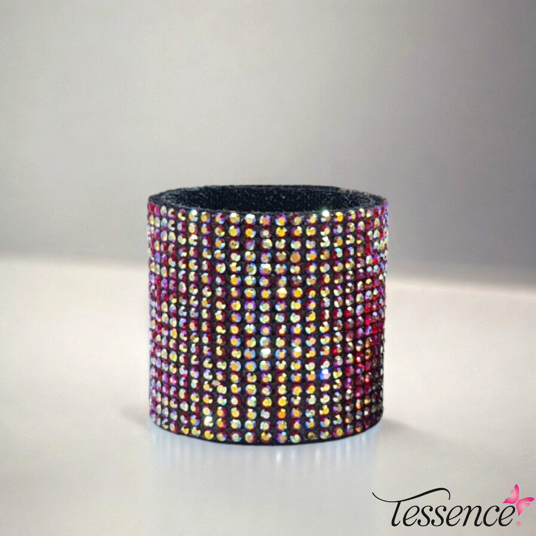 Rhinestone Ponytail Cuff
