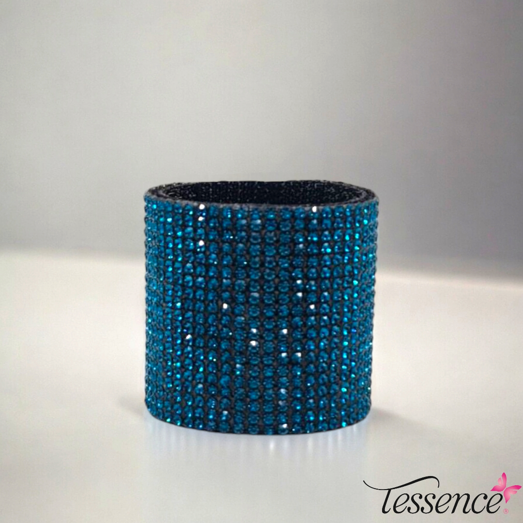 Rhinestone Ponytail Cuff