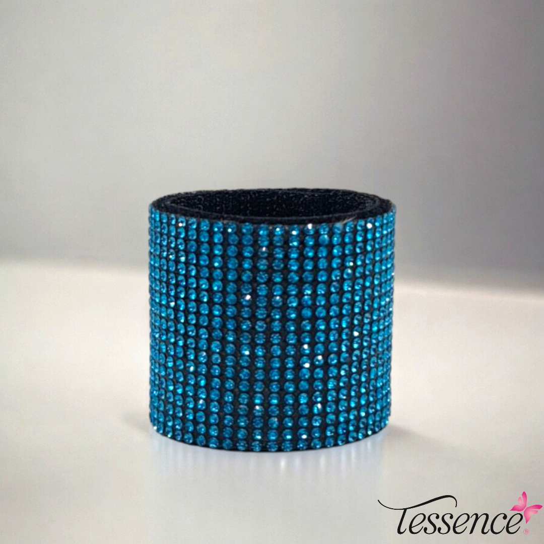 Rhinestone Ponytail Cuff