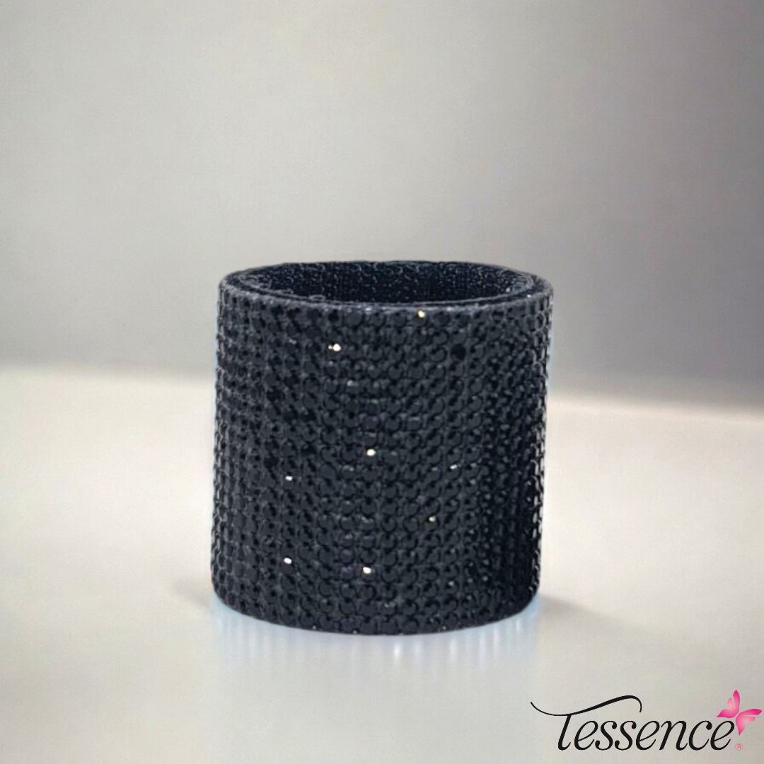 Rhinestone Ponytail Cuff
