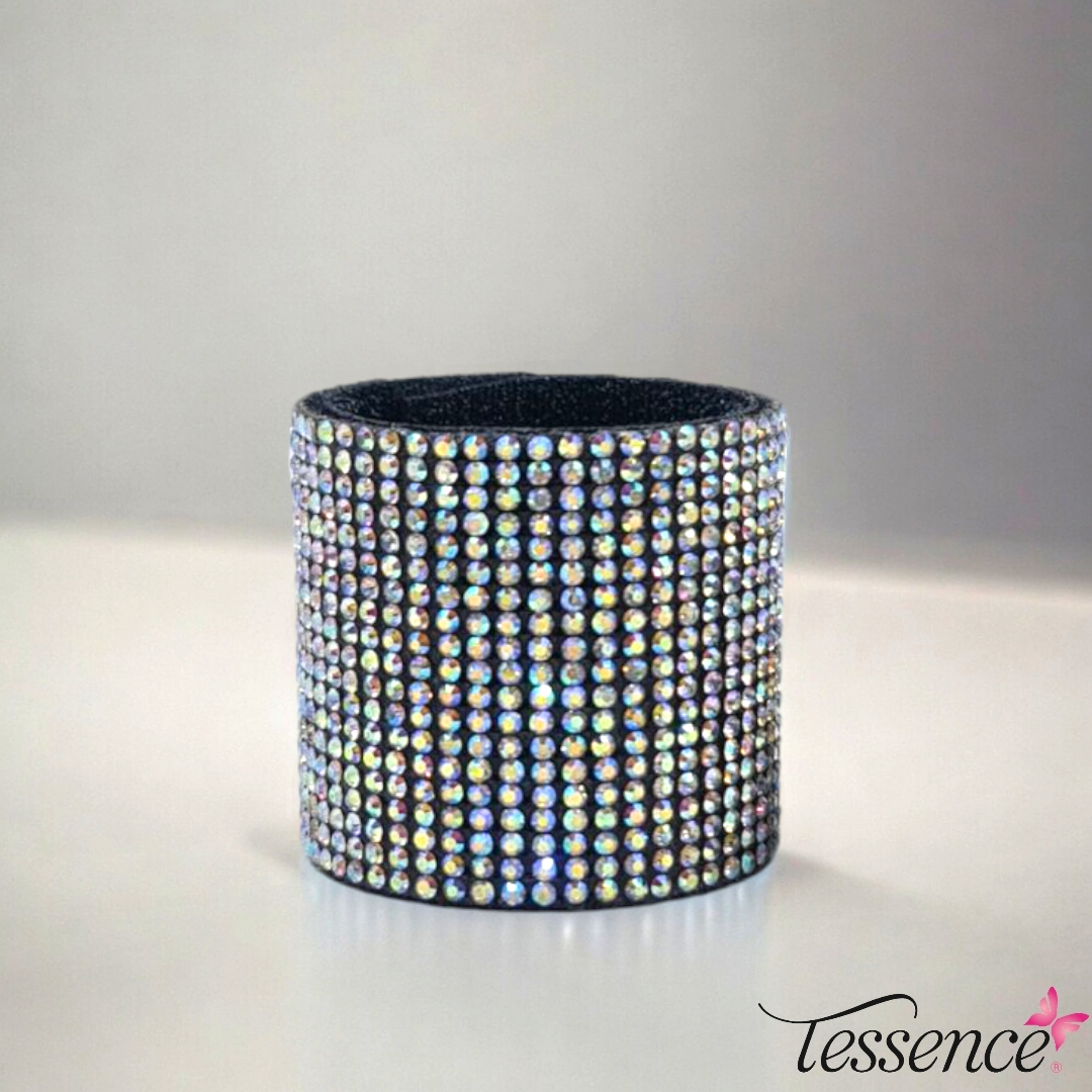 Rhinestone Ponytail Cuff