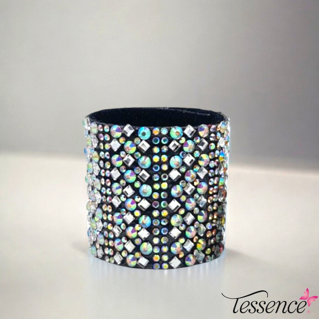 Rhinestone Ponytail Cuff