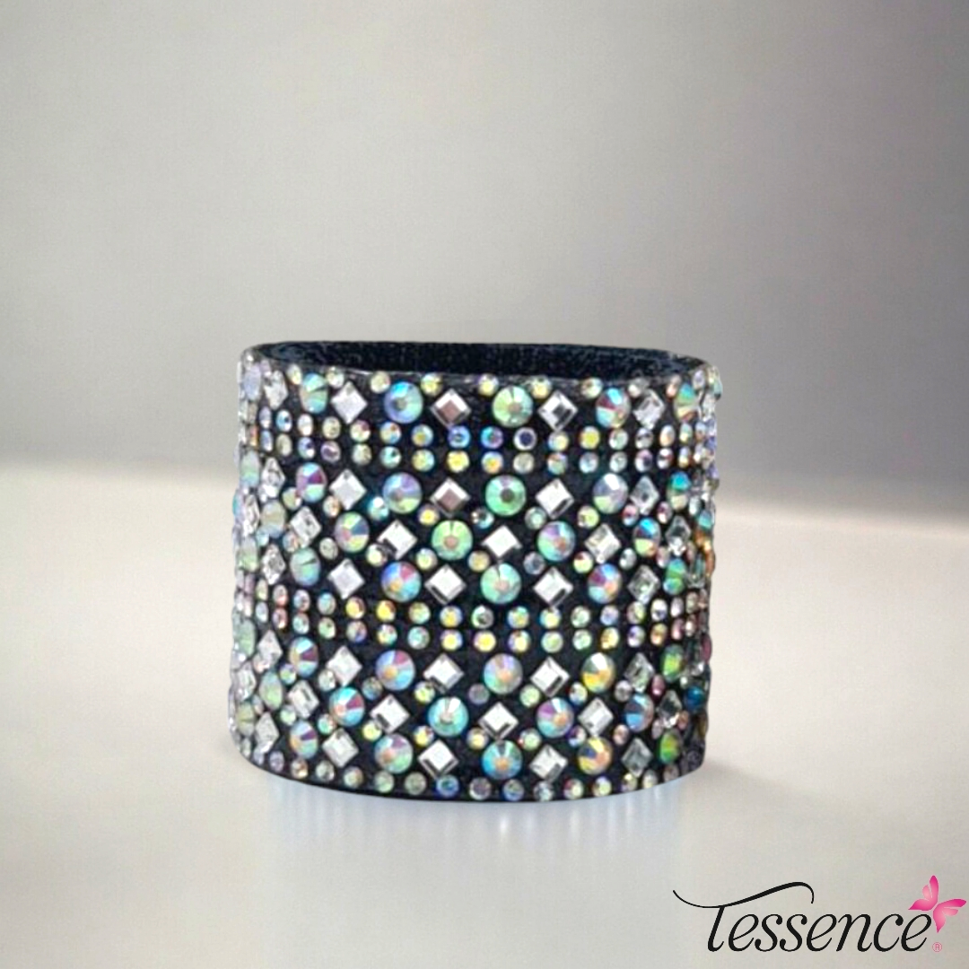 Rhinestone Ponytail Cuff