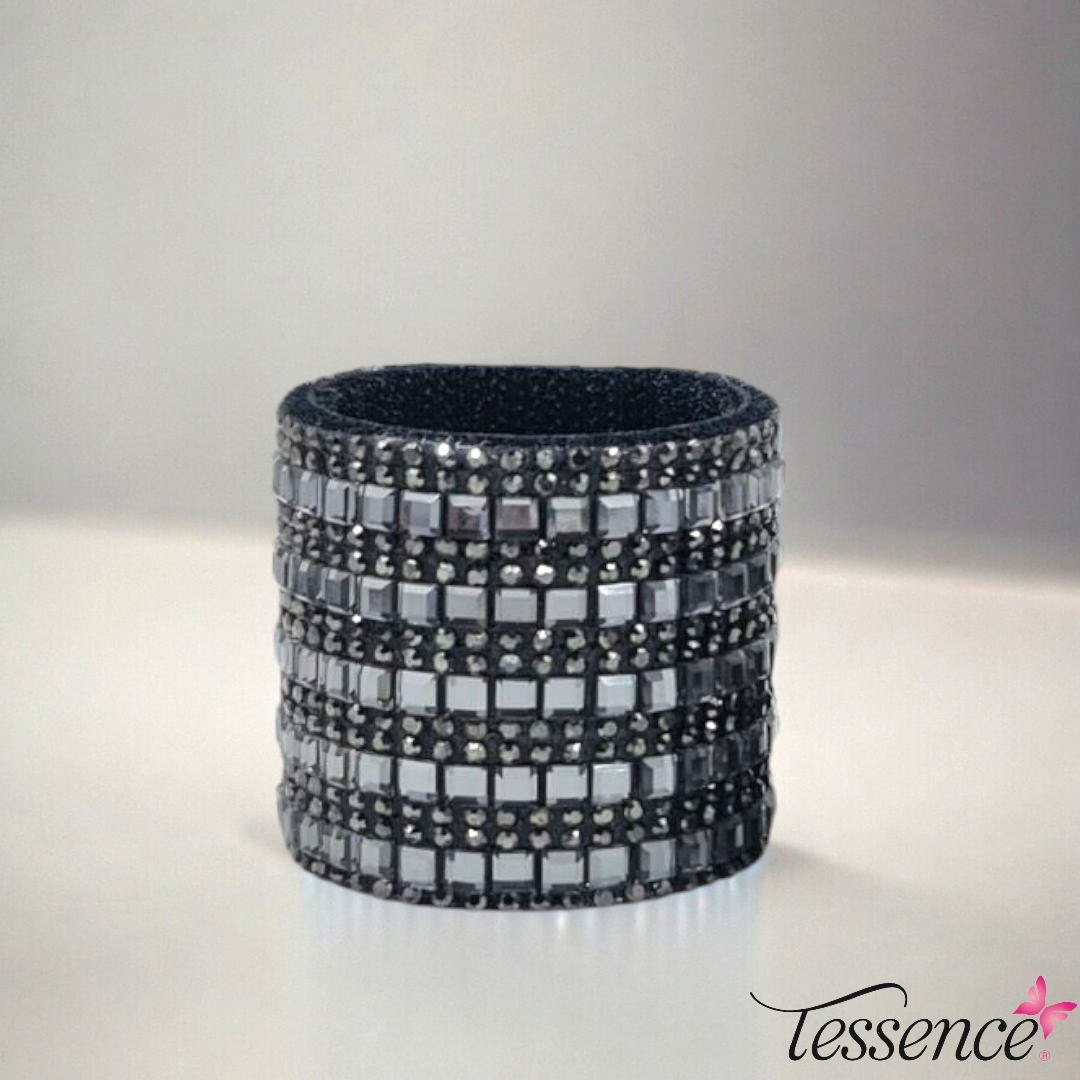 Rhinestone Ponytail Cuff