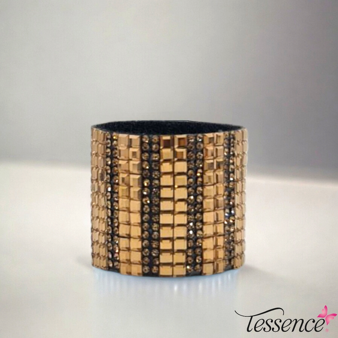 Rhinestone Ponytail Cuff