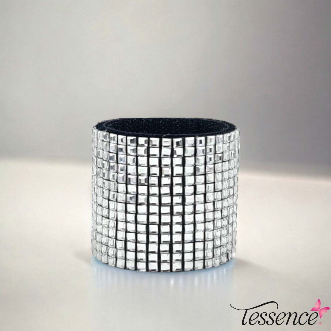 Rhinestone Ponytail Cuff
