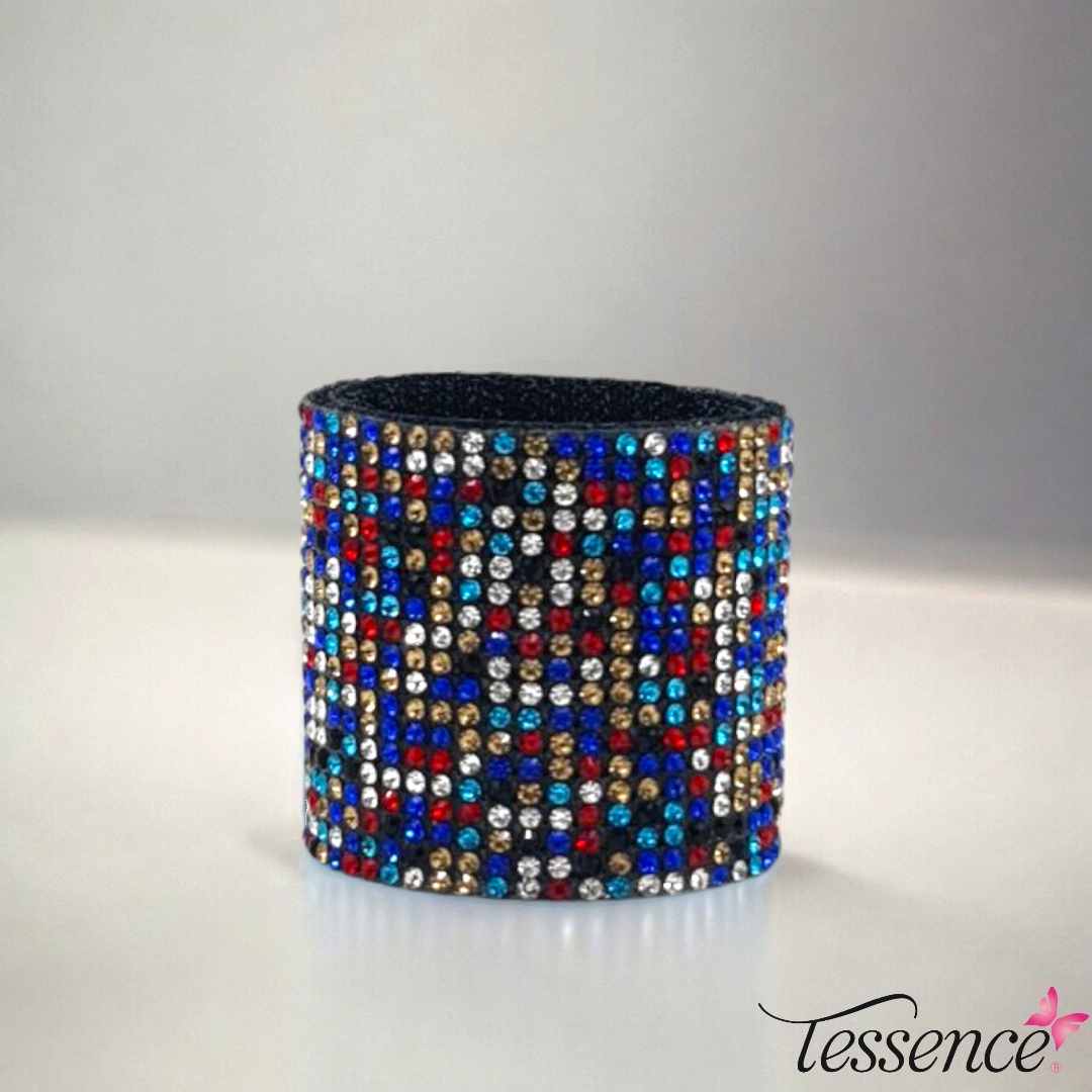 Rhinestone Ponytail Cuff