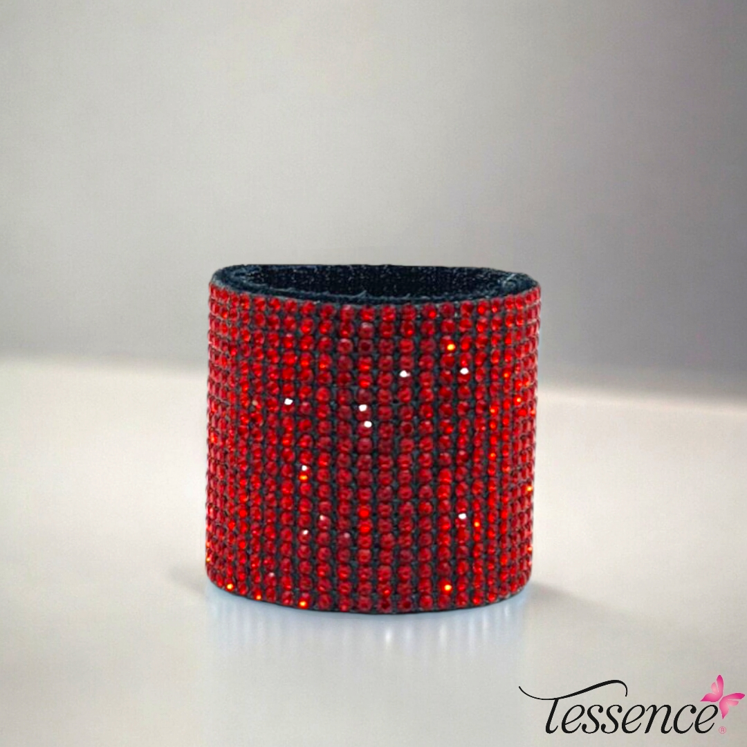 Rhinestone Ponytail Cuff