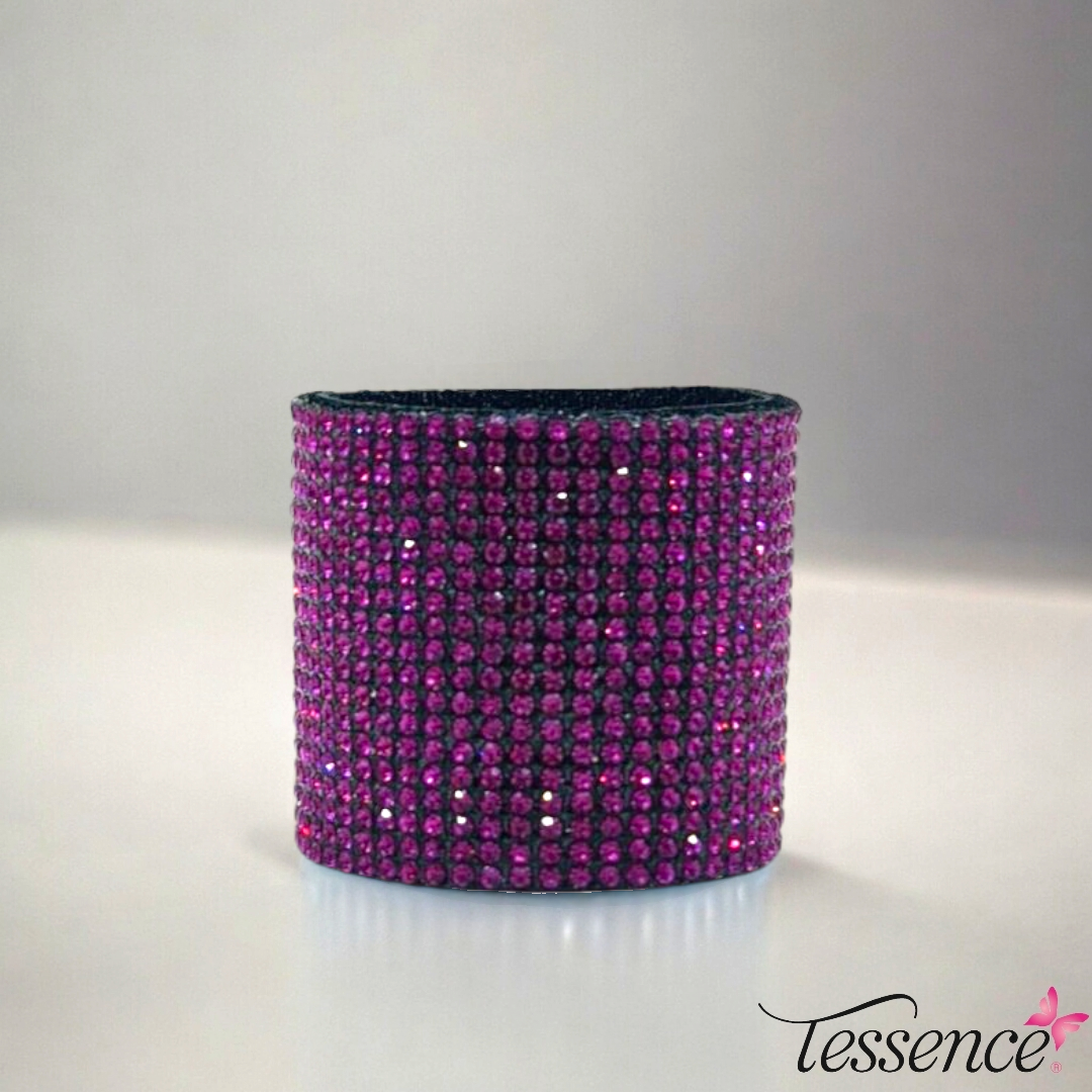 Rhinestone Ponytail Cuff