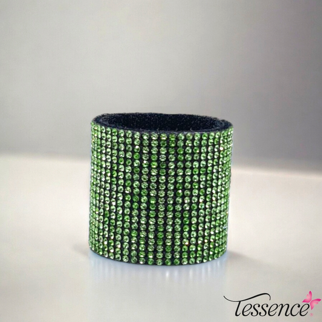 Rhinestone Ponytail Cuff