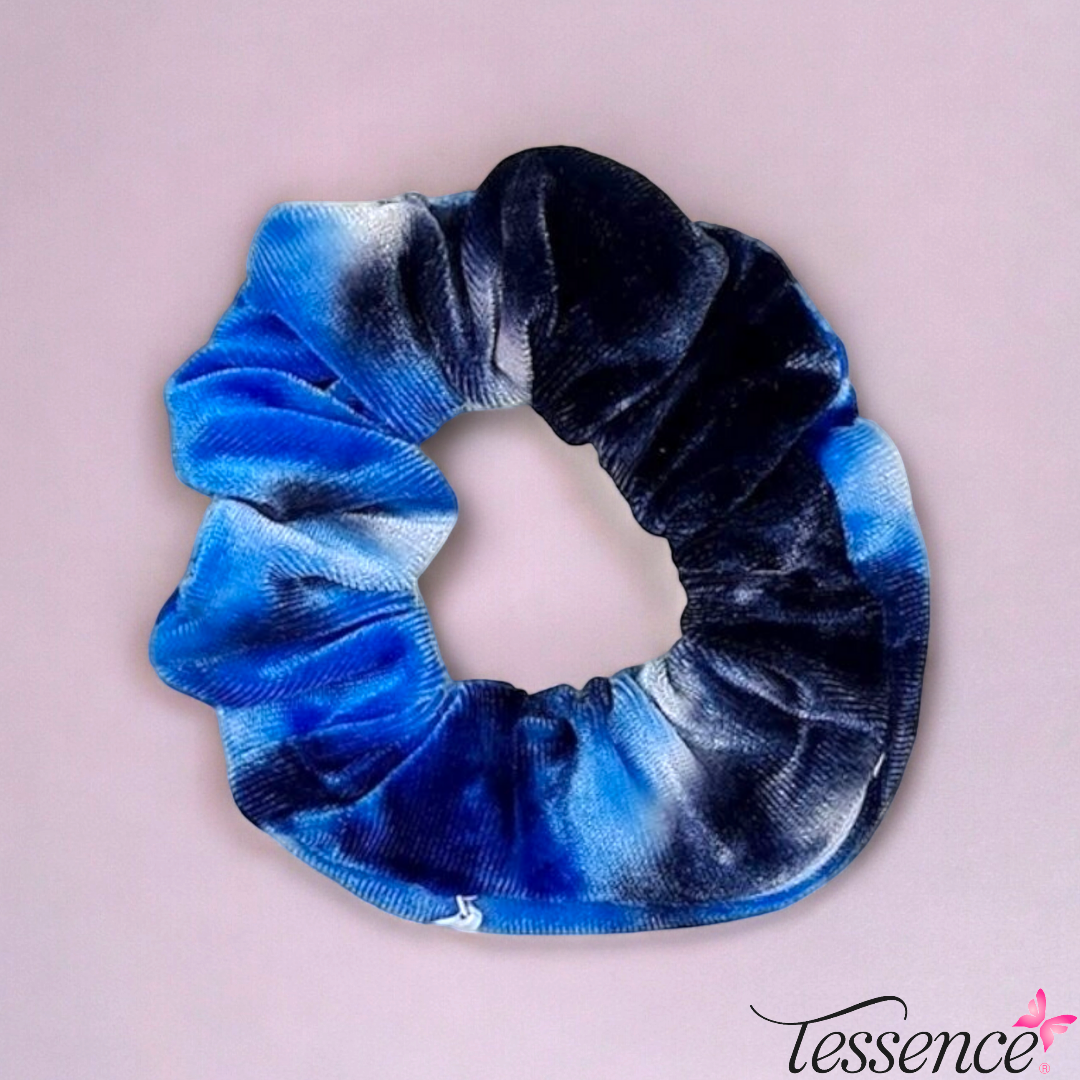 Velvet Pocket Zipper Scrunchies