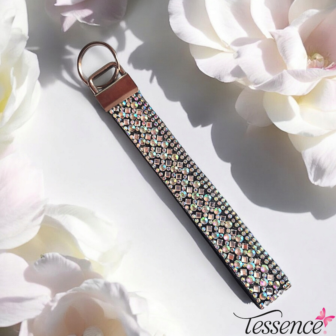Keyring Rhinestoned
