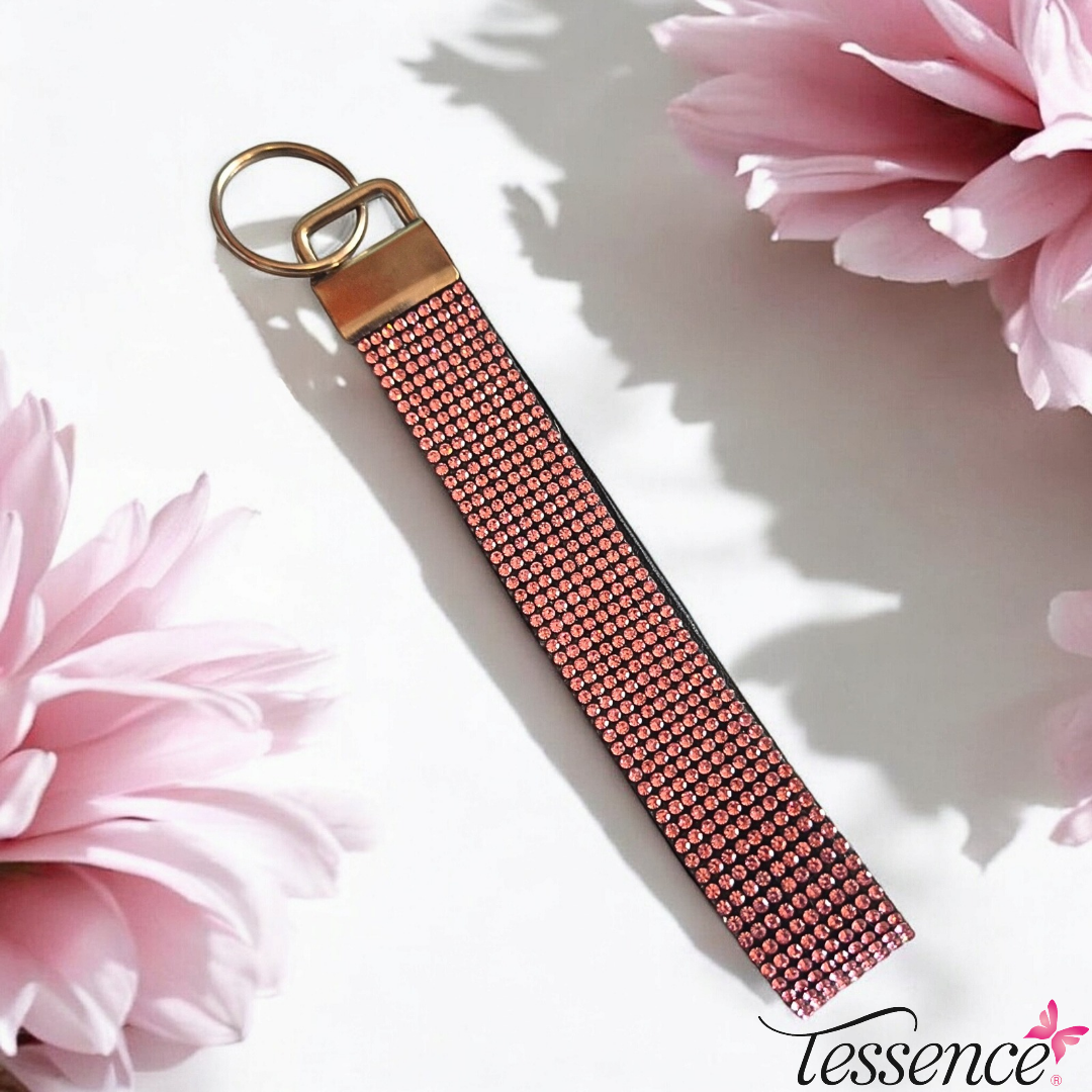 Keyring Rhinestoned
