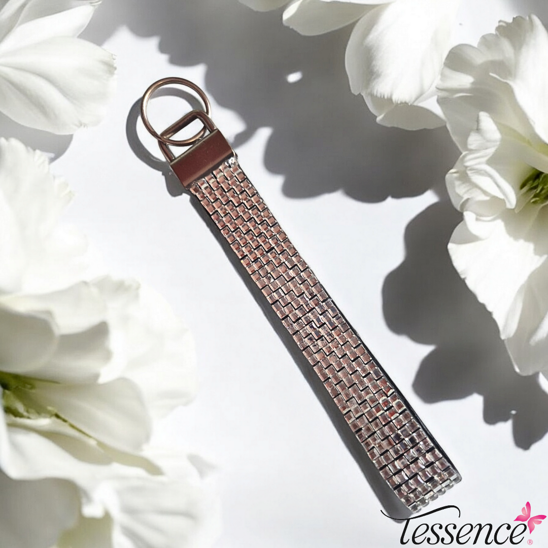 Keyring Rhinestoned