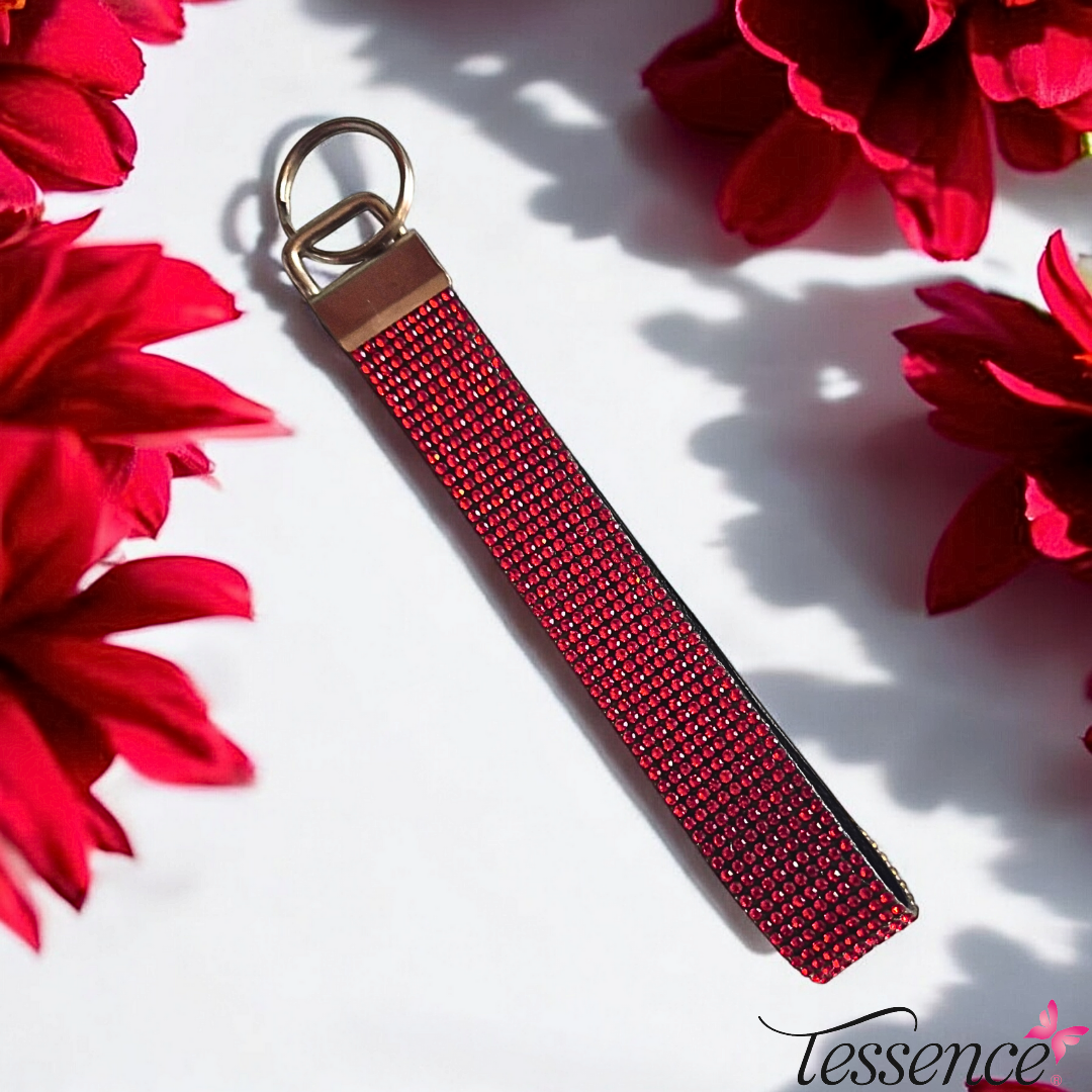 Keyring Rhinestoned