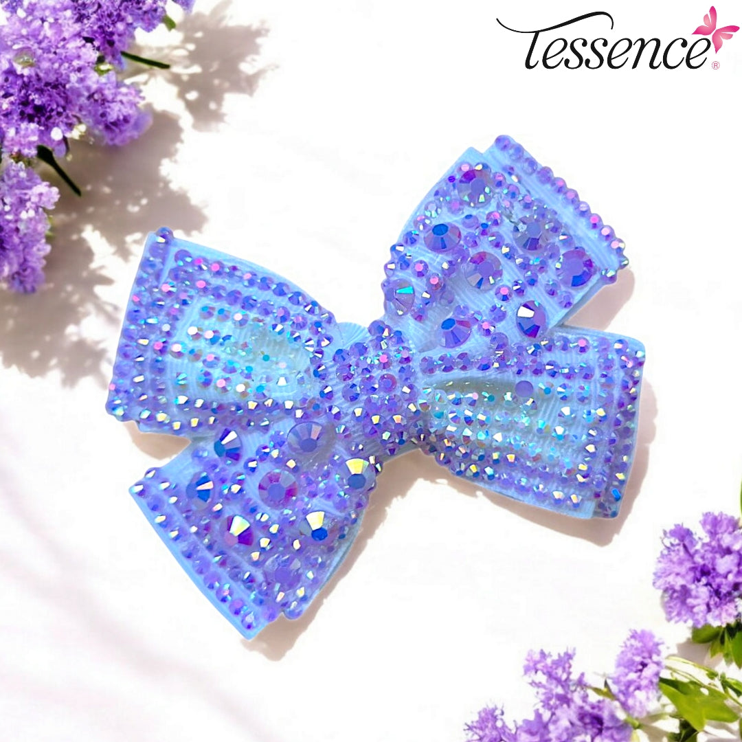 Rhinestone Hair Bow