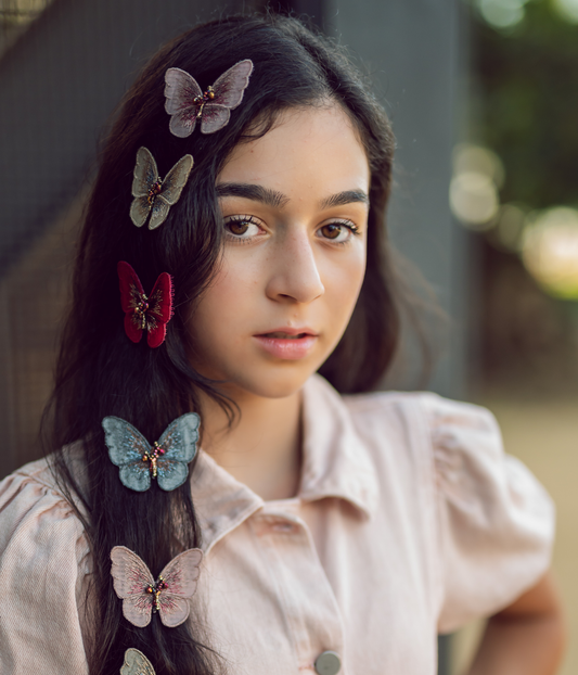 Butterfly Velcro Hair Patch