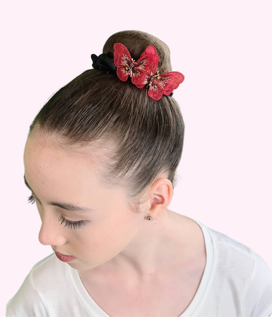 Butterfly Satin Scrunchie