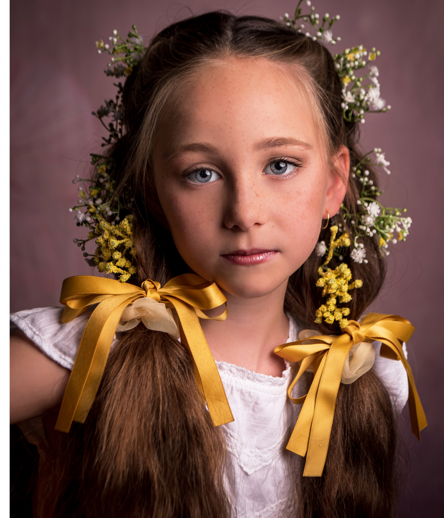 Ribbon Bow Organza Scrunchies