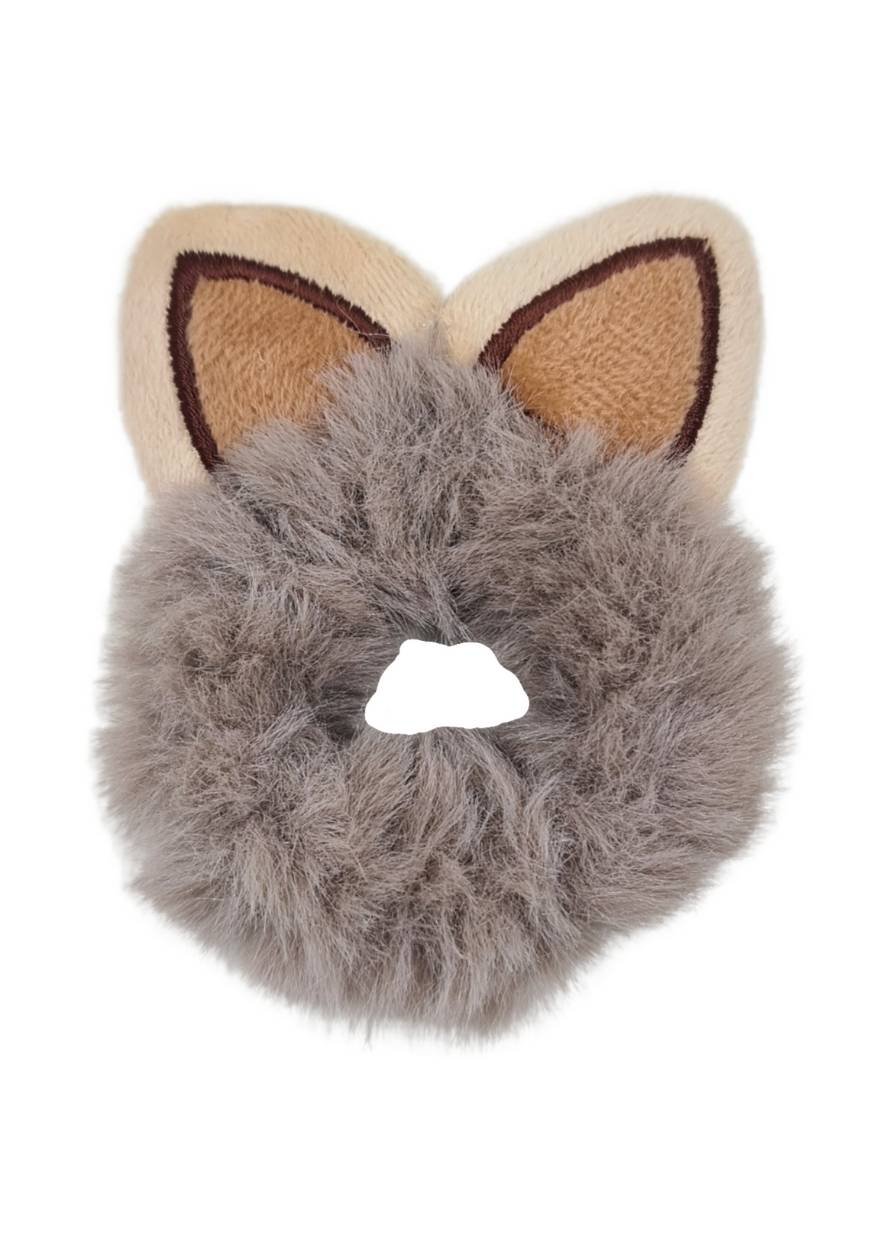 Fluffy Animal Ear Hair Elastics / Scrunchie