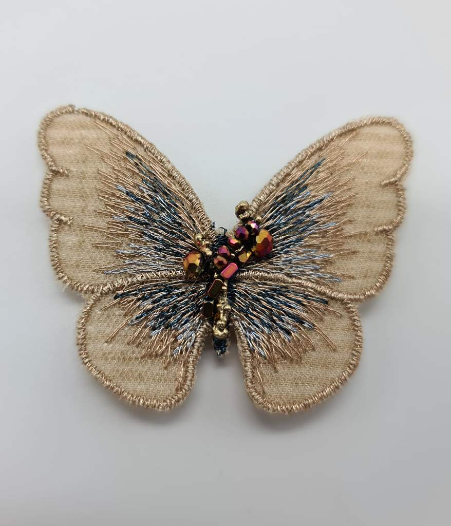 Butterfly Velcro Hair Patch