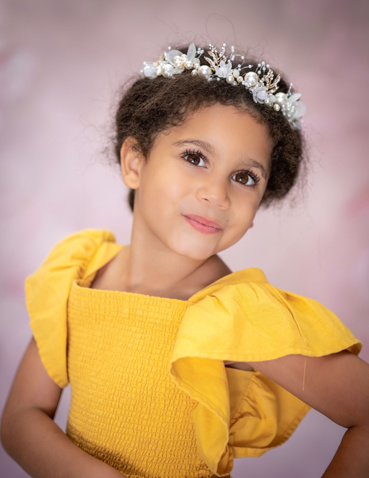 Pearls of the Ocean Hair crown