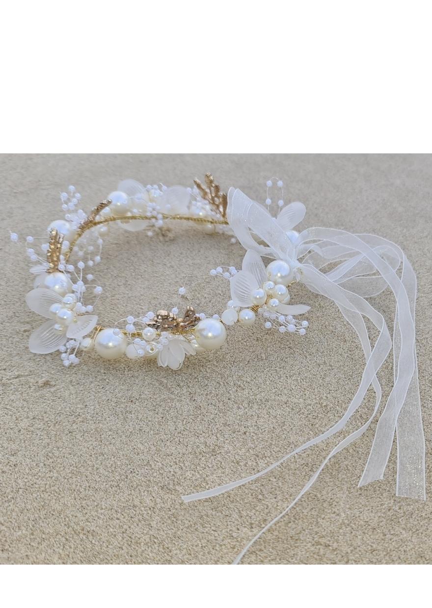 Pearls of the Ocean Hair crown