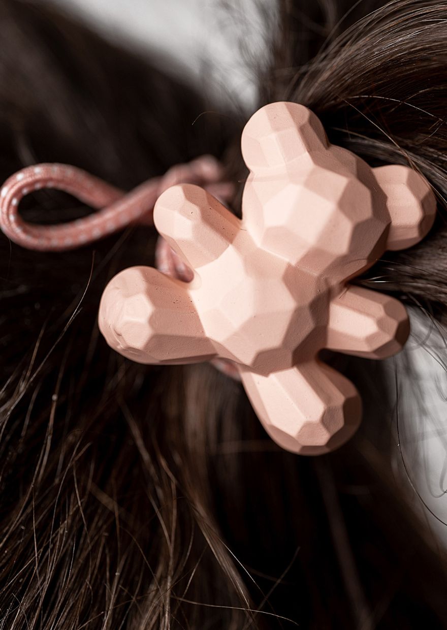 Teddy Bear Hair Elastic