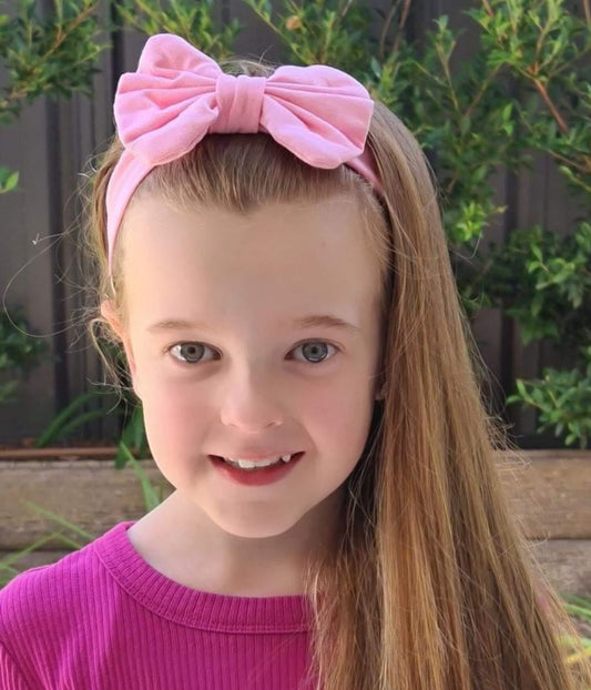 Fabric stretch Bow Headband