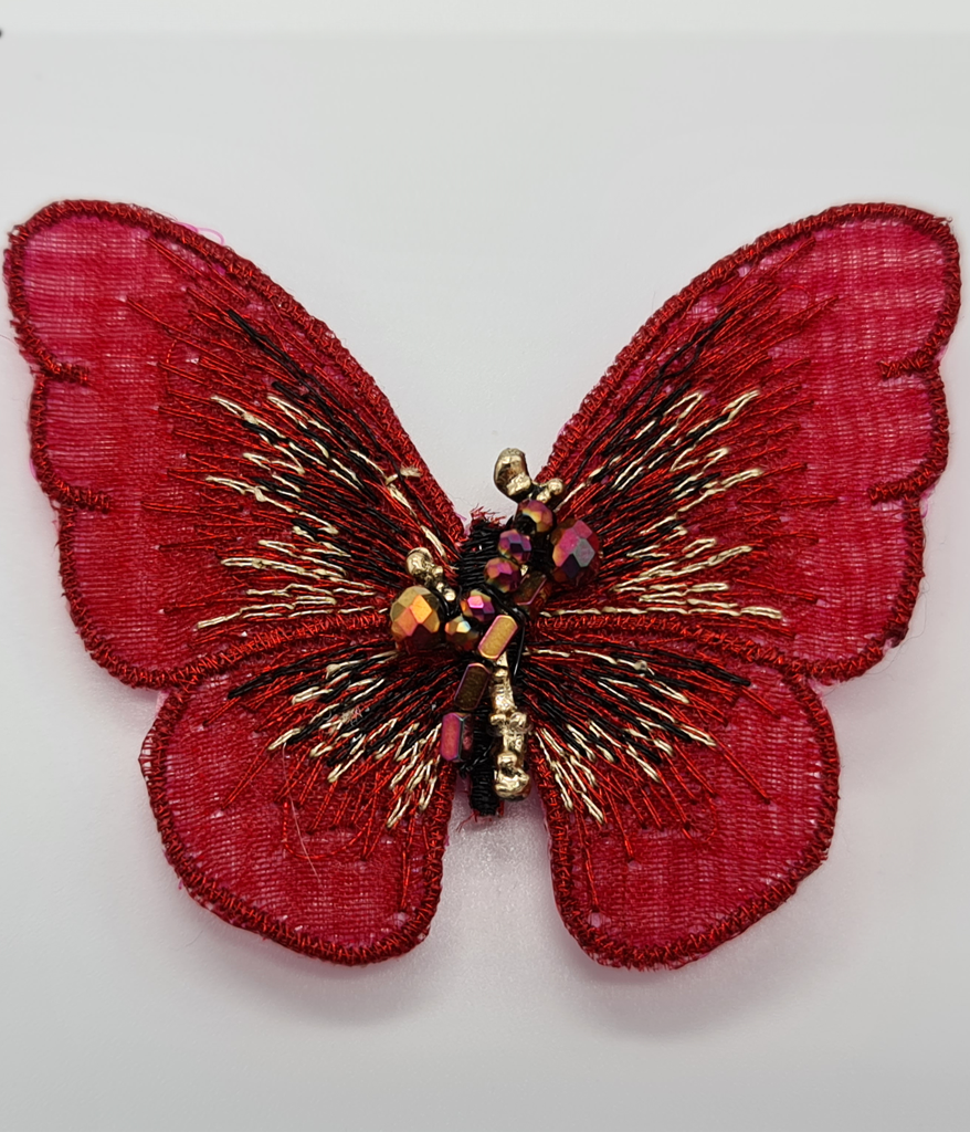 Butterfly Velcro Hair Patch