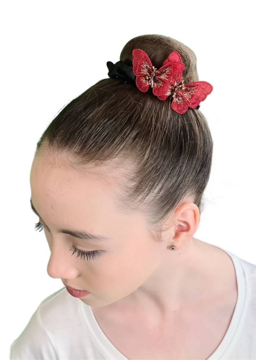 Butterfly Satin Scrunchie