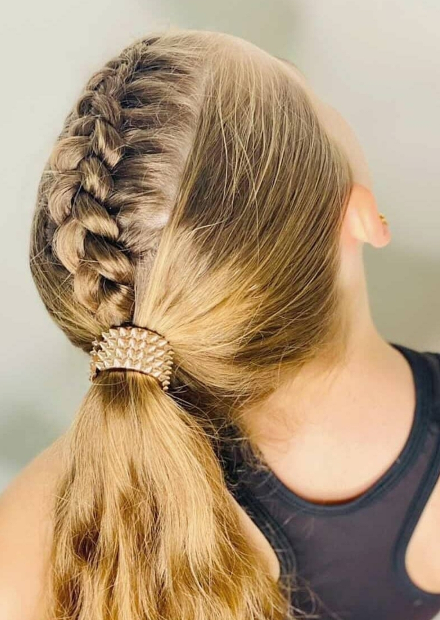Metal Ponytail Cuff Low