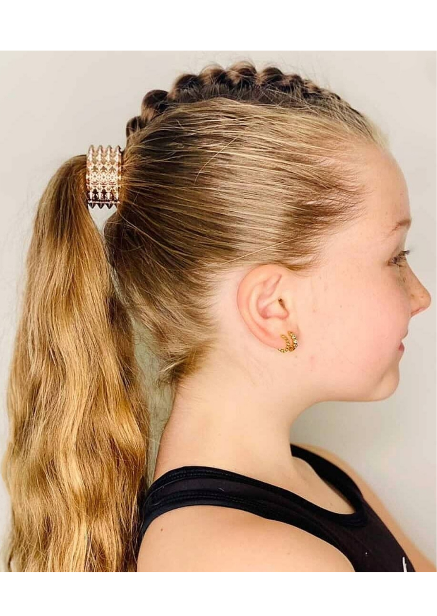 Metal Ponytail Cuff Low
