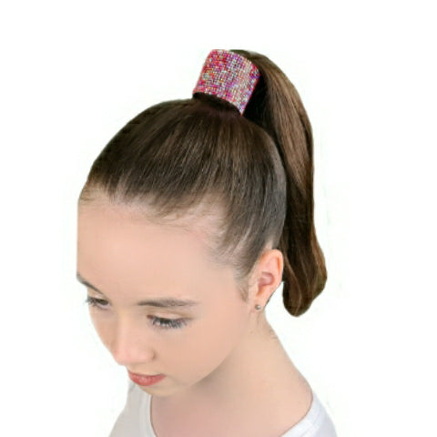 Rhinestone Ponytail Cuff