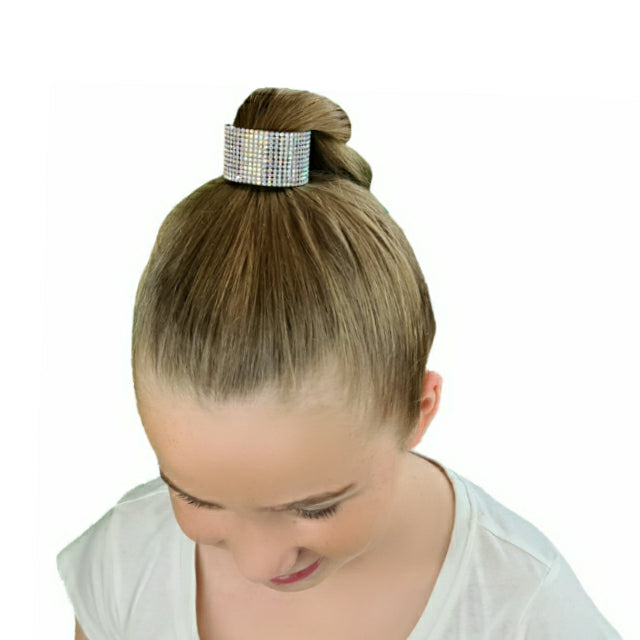 Rhinestone Ponytail Cuff