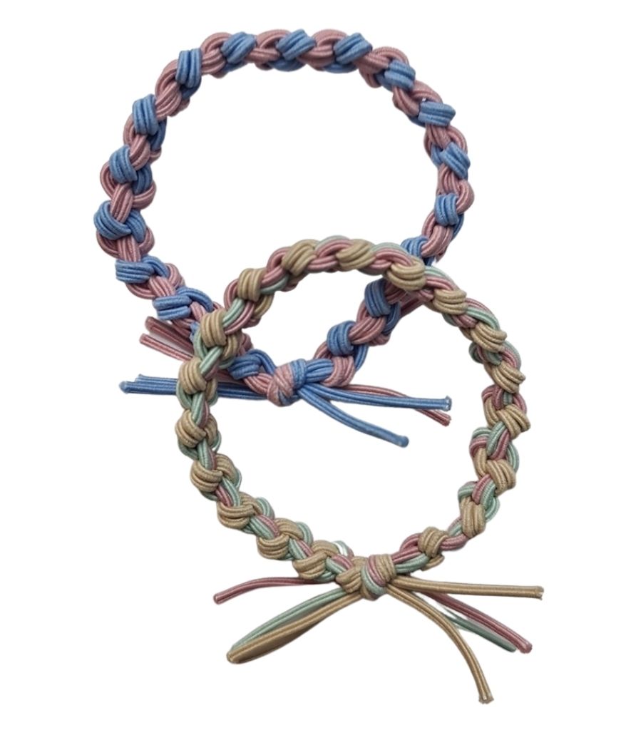 Plaited Hair Elastics