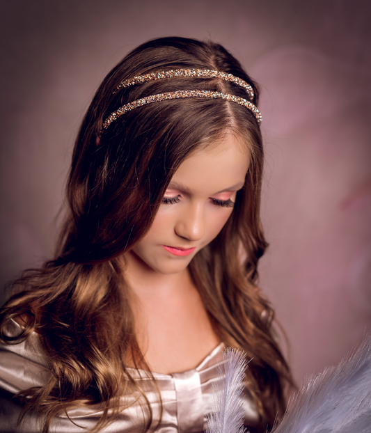 Rhinestone Headband thin