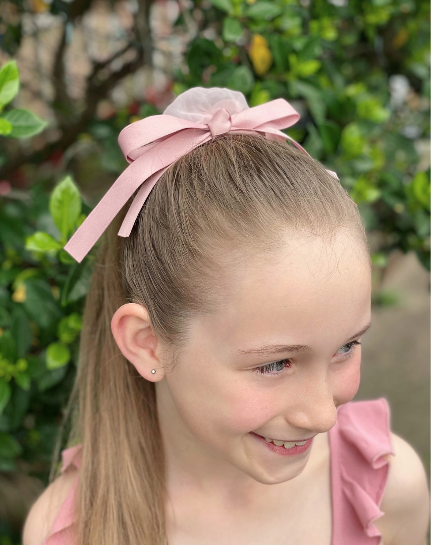 Ribbon Bow Organza Scrunchie | Gift Pack 5