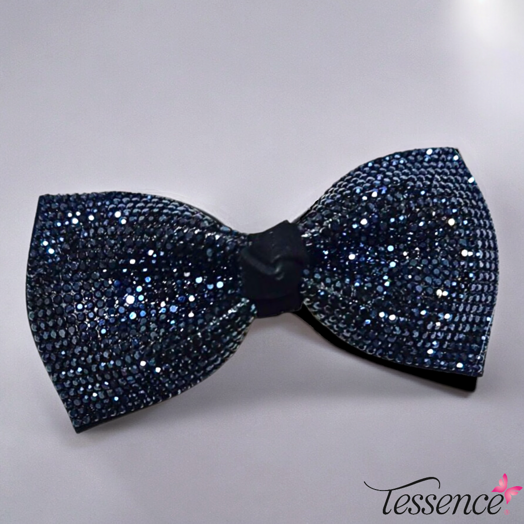 Rhinestone Hair Bow